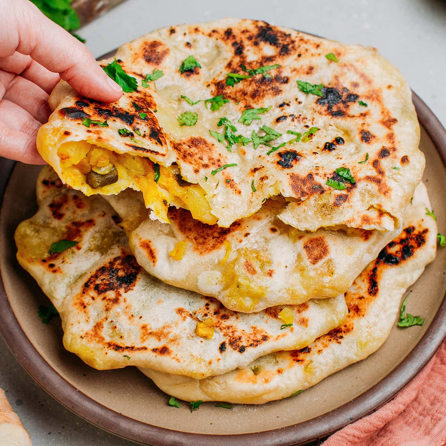 Stuffed Mix Naan